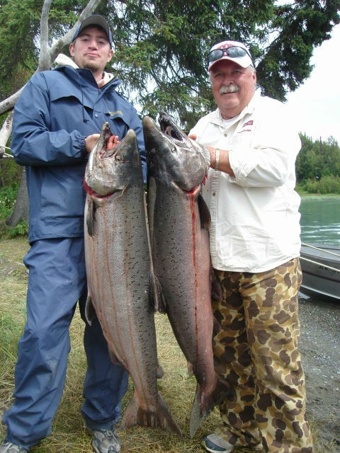 hook unique chinook salmon alaska fishing planet